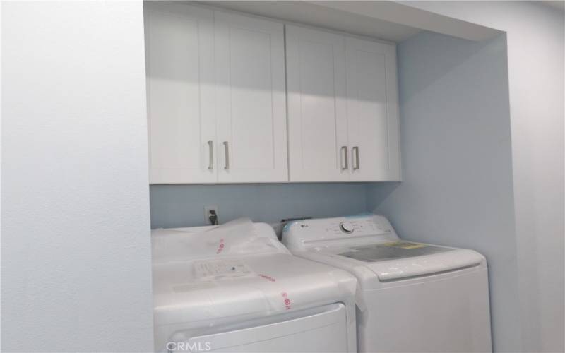 Washer and dryer included