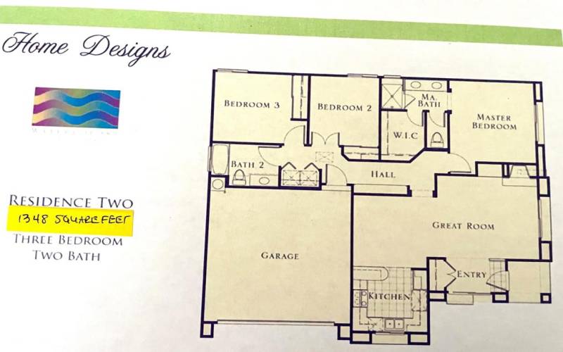 Residence Two Floor Plan