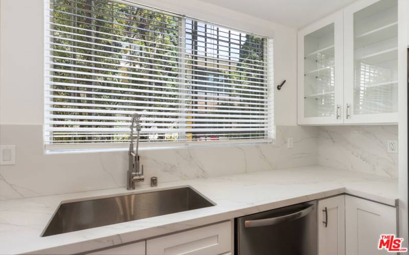 Remodeled kitchen