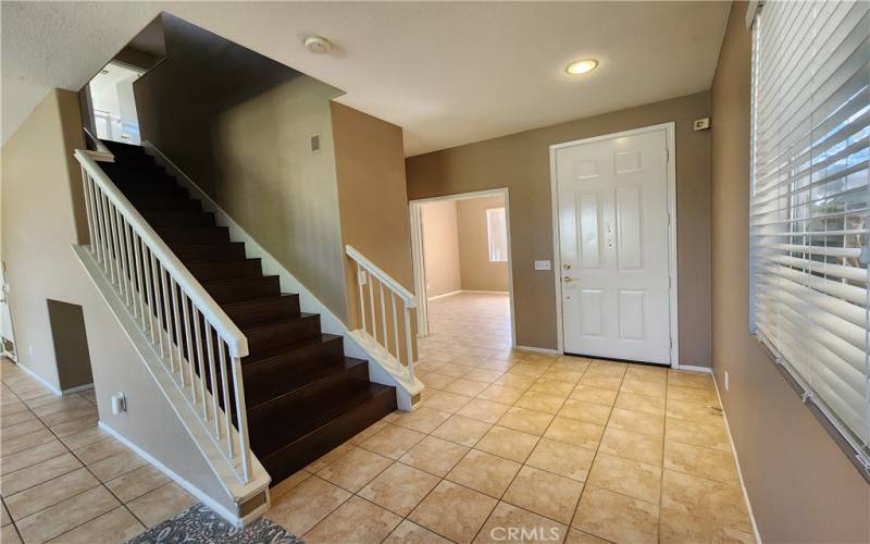 View of Front Door,  Downstairs Room/Office, Stairs