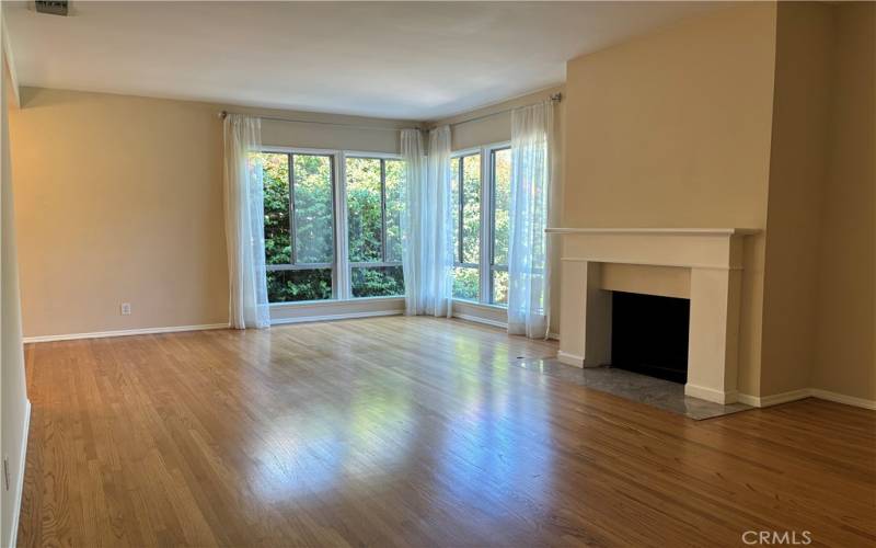 Spacious living room