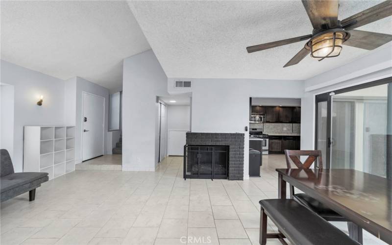 dining room/living room