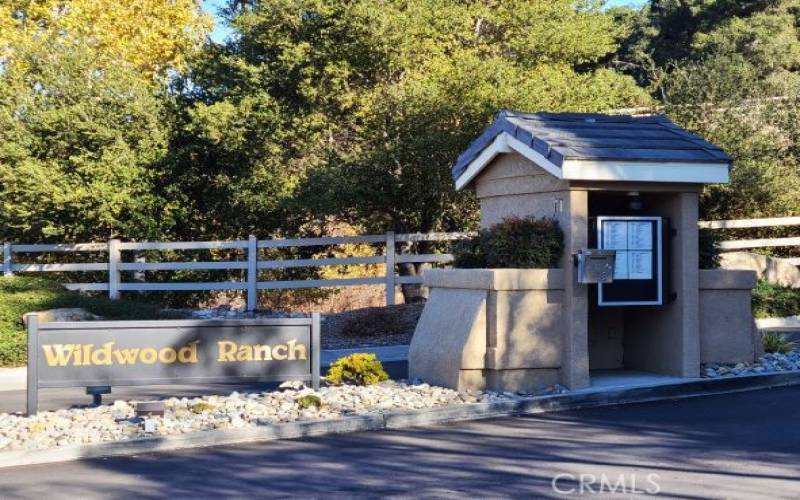 Wildwood Ranch Gated Entry