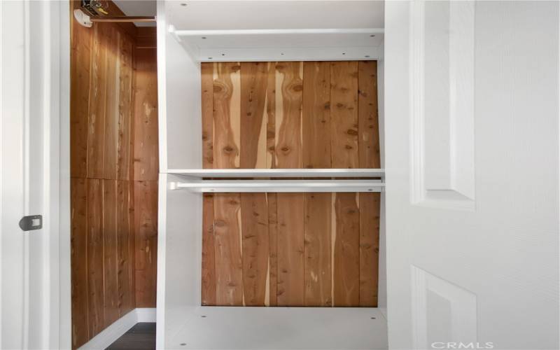 Entry closet