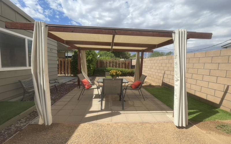 Backyard Pergola