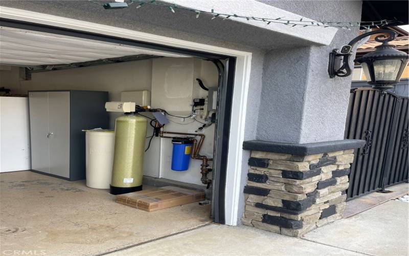 water softener in Garage