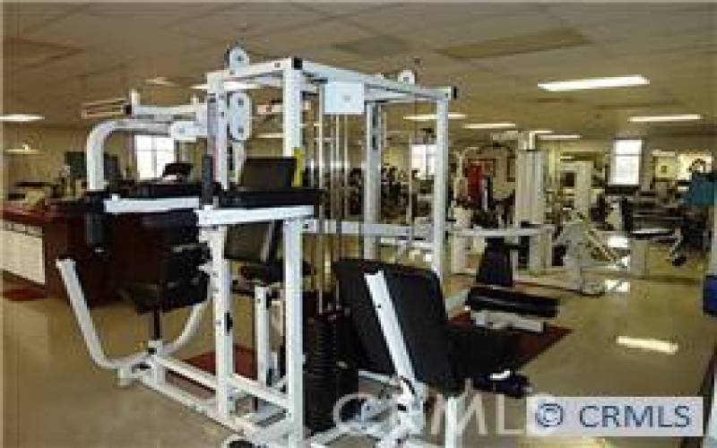 Want to keep fit, this wonderful gym is available to you as a Leisure World resident!