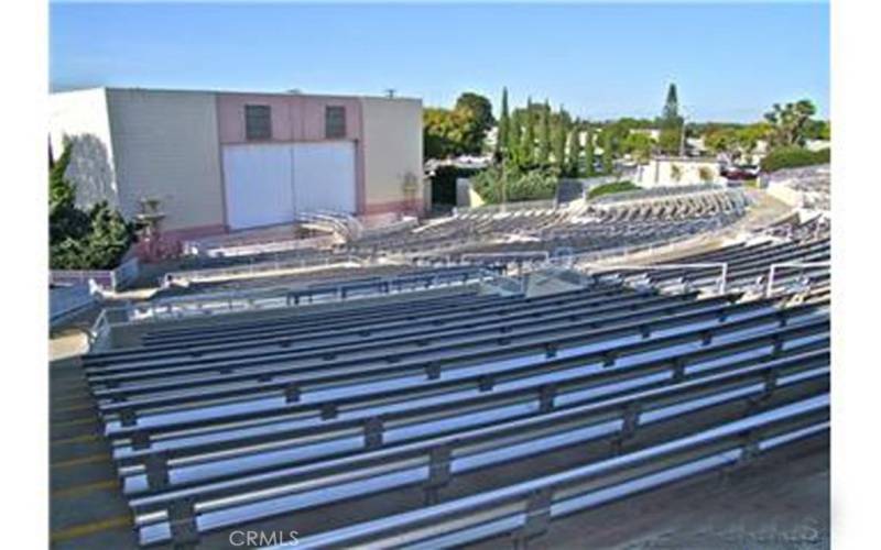 Outdoor amphitheater for residents in Leisure World... year round events to enjoy with friends & neighbors!