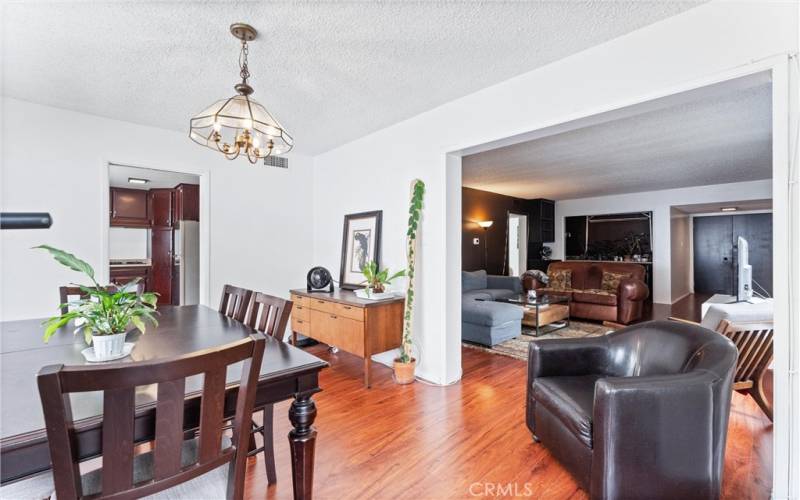 Dining Room and Living Room