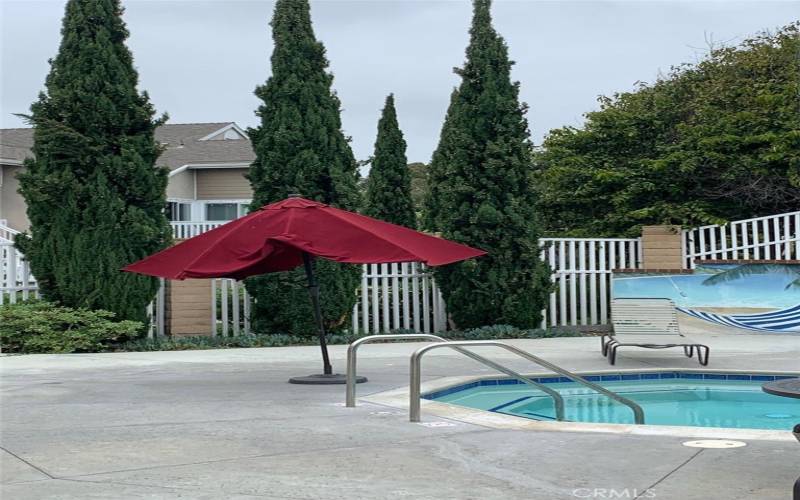 Fun spa area in the Condo Complex!