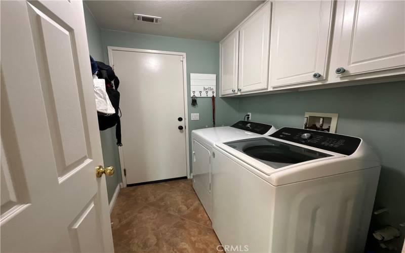 Laundry Room with Direct Garage Access