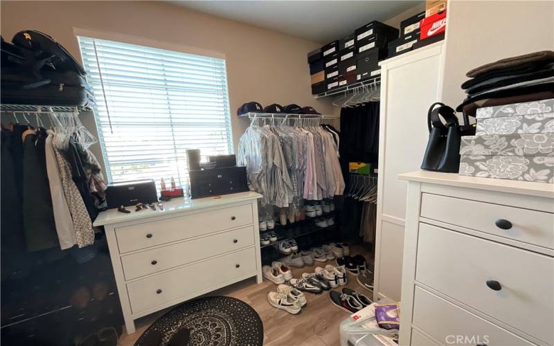 Walk-in Master Closet