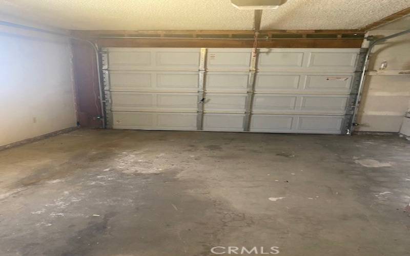 Garage attached to main house