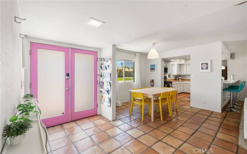 Entryway & Dining Area