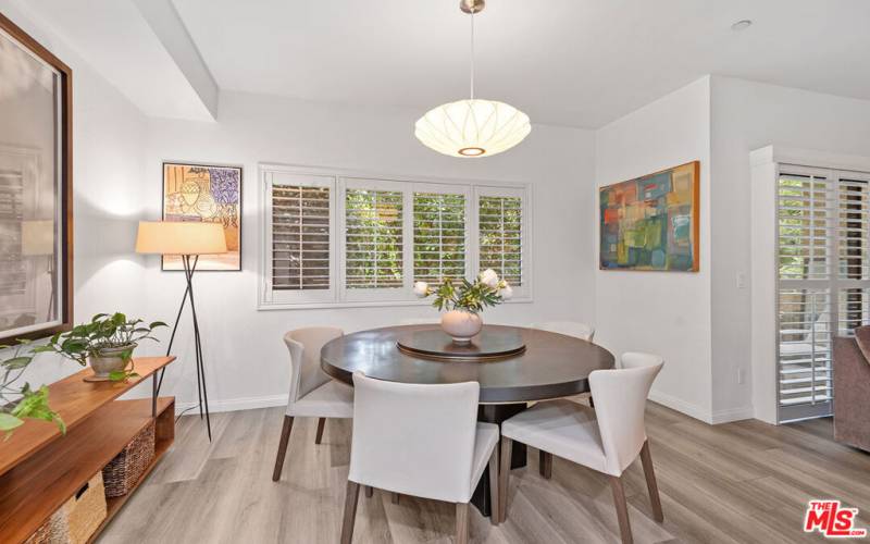 Dining area off Kitchen