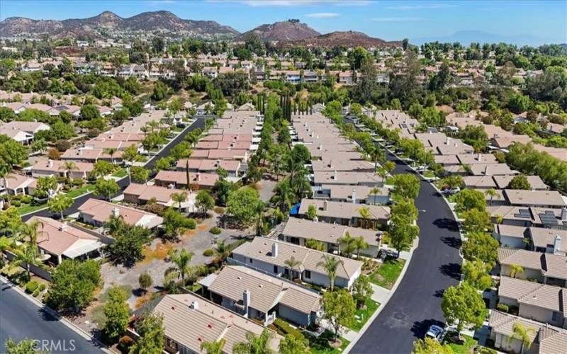 Aerial Neighborhood View