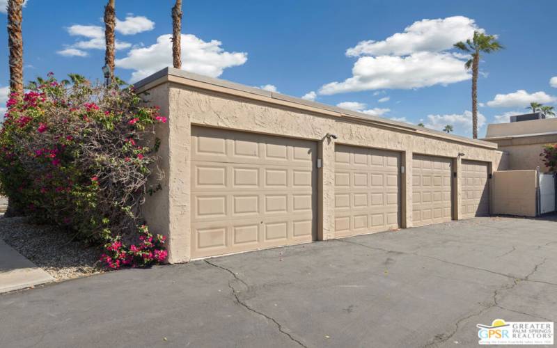 Designated Garage Space