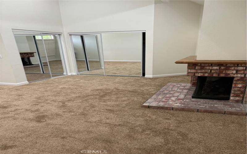 Primary Bedroom With Fireplace