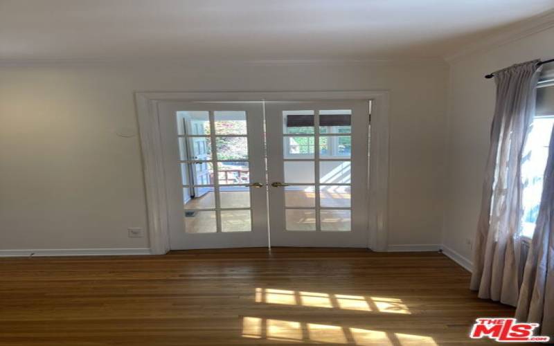 French Doors to Bonus Area of Primary