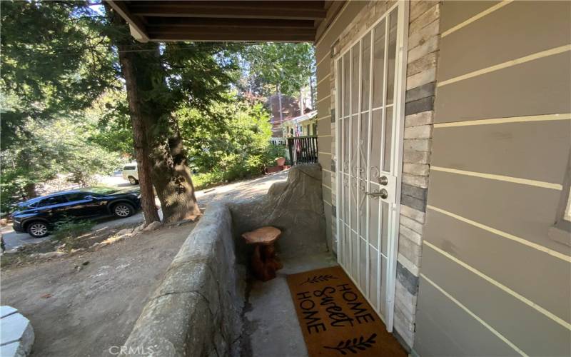 Bottom Unit Entrance from Exterior