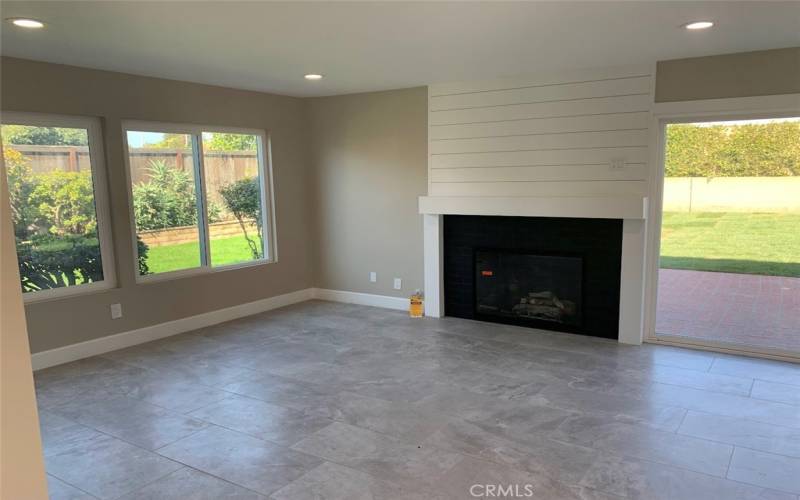 Family room - Overlooking backyard