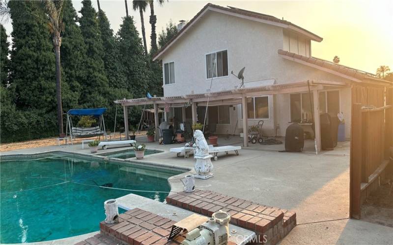 Large Covered Patio