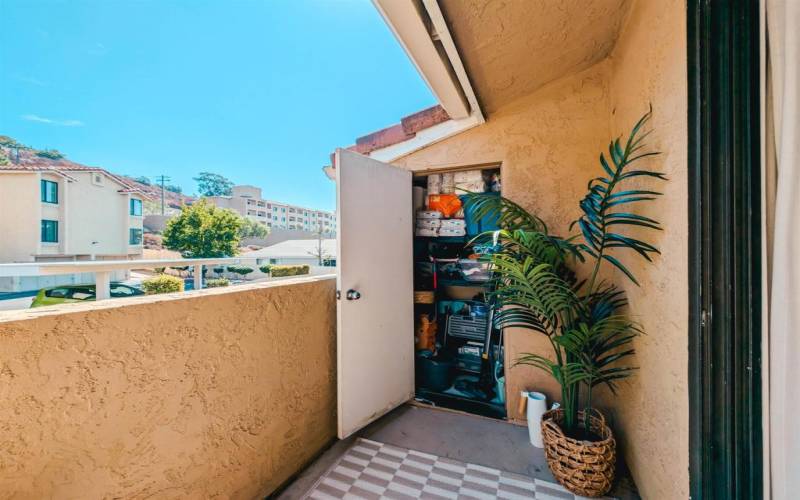 Patio Closet