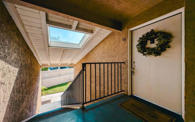 Back Stairs to Front Door