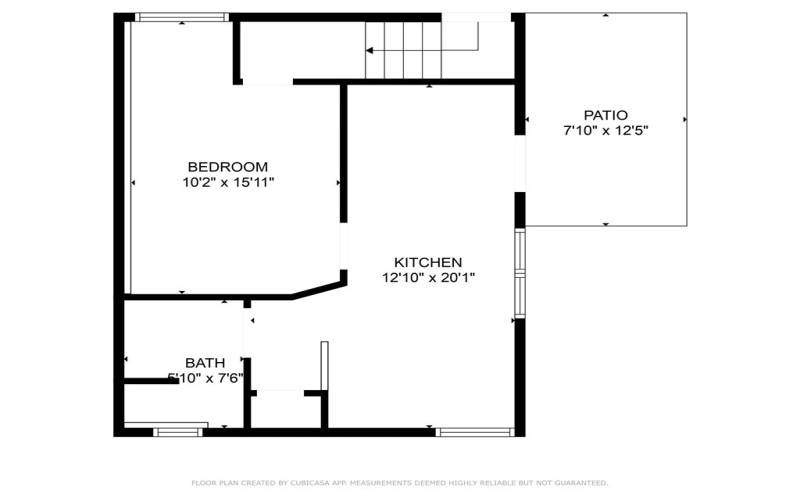 Downstairs Unit Floorplan