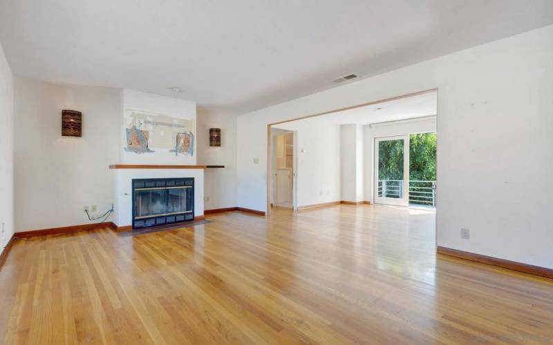 Upstairs living room