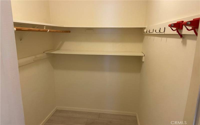 additional storage space off kitchen