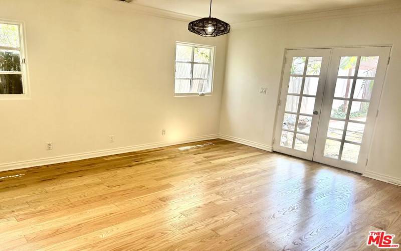 master bedroom front house