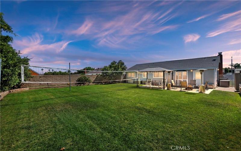 Backyard at Twilight