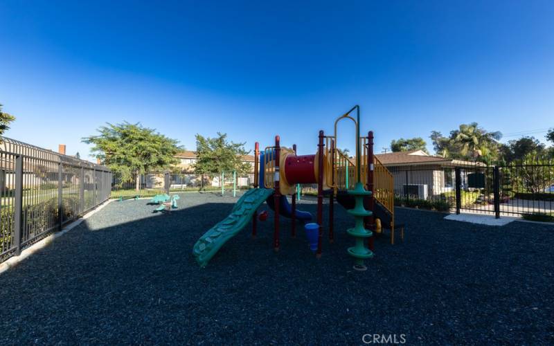 Just across from your front door is the playground, the pool and the clubhouse