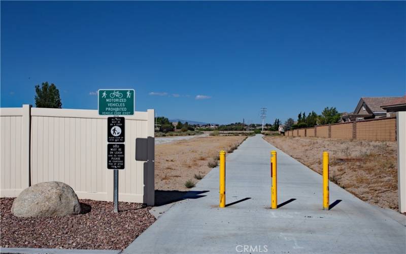 Mojave Riverwalk South Entrance