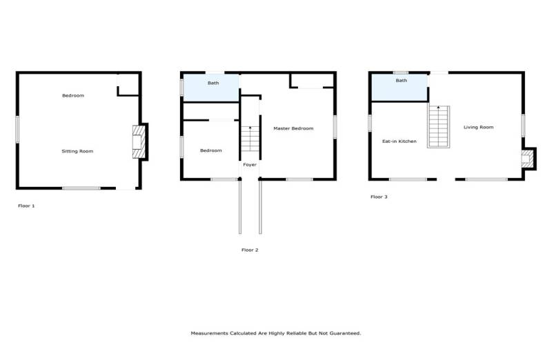 Floor plan for Deer Lick.