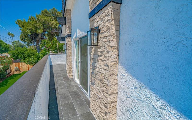 Balcony with Primary Bedroom