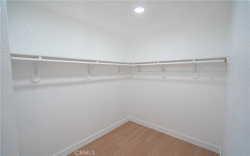 Primary Walk In Closet