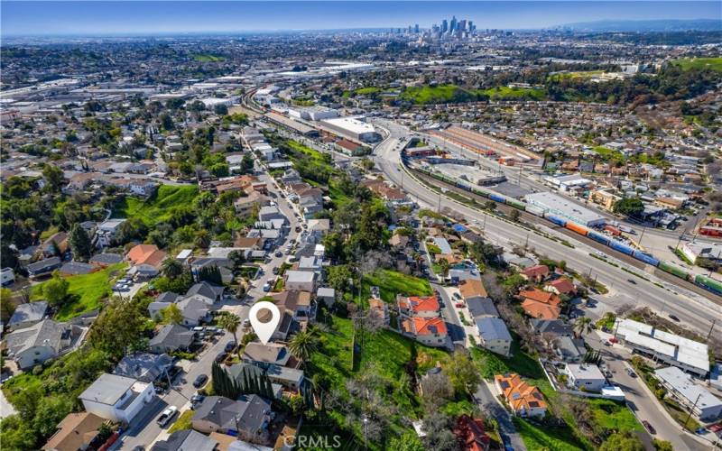 Aerial View of Home