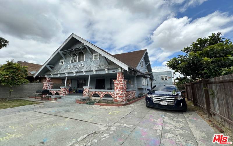 Long Driveway + Parking