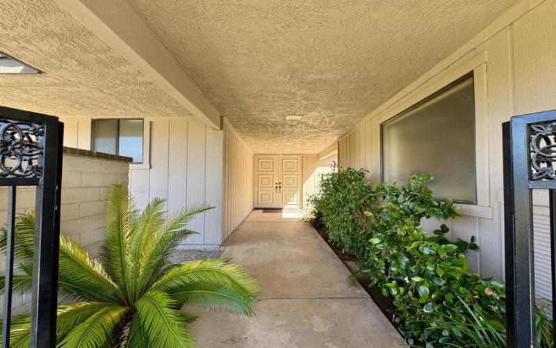 Courtyard Entry