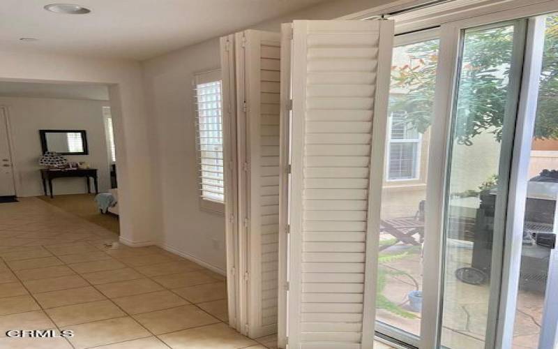 Kitchen shutters