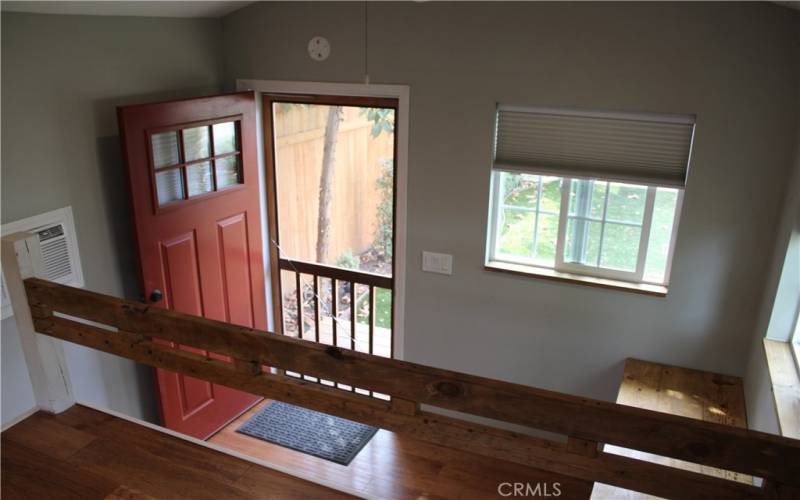 View from Upper Loft Area of Office Retreat