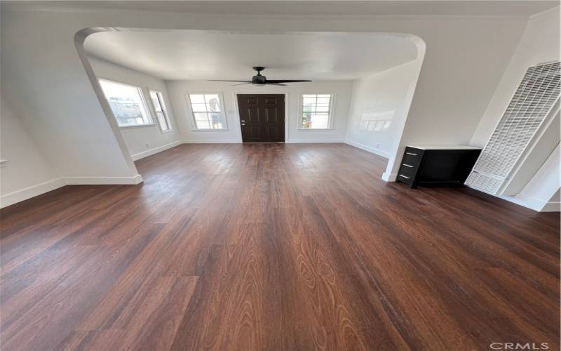 front house dining room and living room