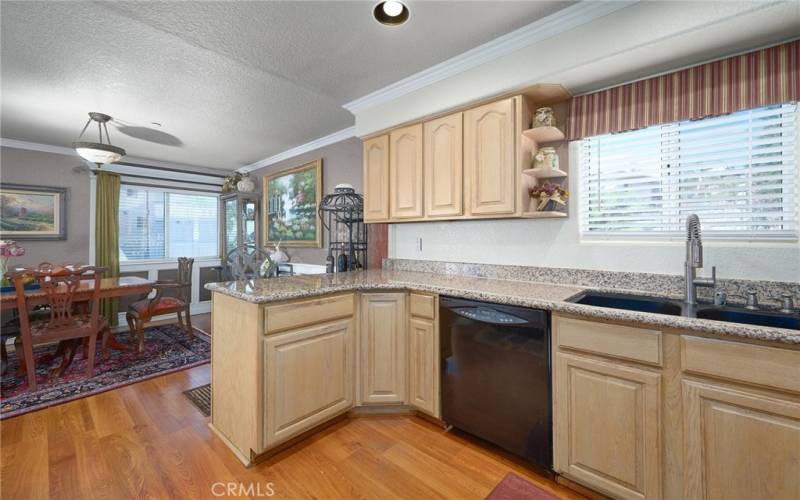 Kitchen and Formal dining upstairs