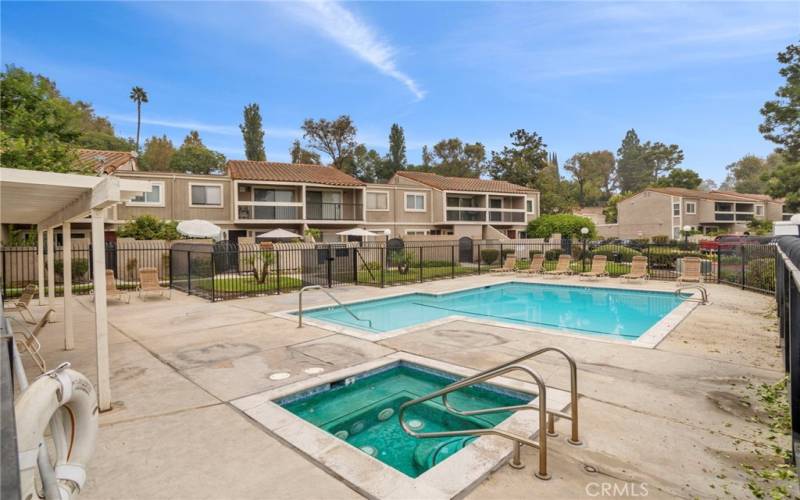 Pool and Spa Area