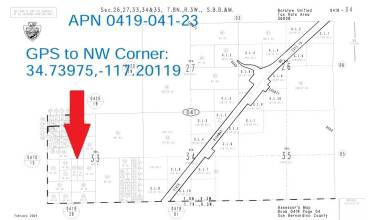 419041 Near Helendale Road, Helendale, California 92342, ,Land,Buy,419041 Near Helendale Road,HD24198833