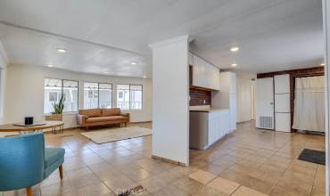 Open kitchen and living room