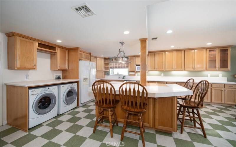 View of kitchen.