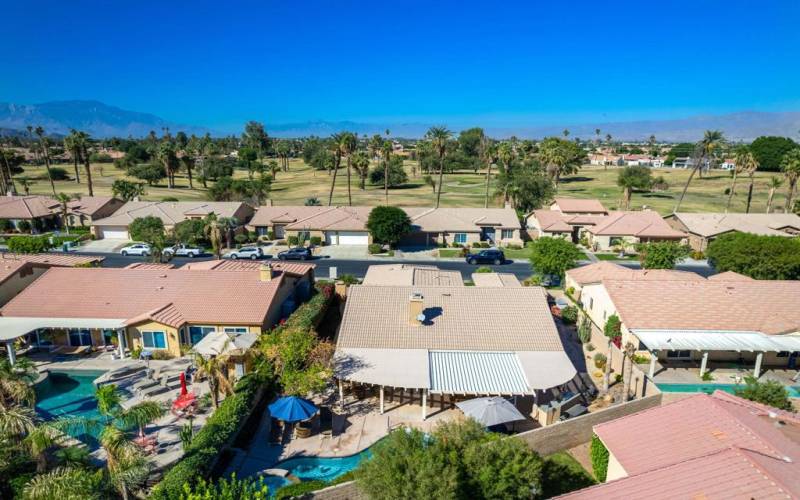 Aerial Backyard